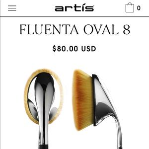 Artis Fluenta Oval 8 Brush